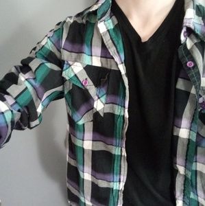 Mens Guess Button Down Shirt Size Large